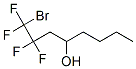 1-Bromo-1,1,2,2-tetrafluoro-4-octanol,74825-24-4,结构式