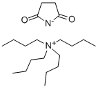 琥珀酰亚胺 四丁基铵盐, 74830-30-1, 结构式