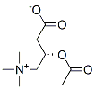(3S)-3-acetyloxy-4-trimethylammonio-butanoate Structure