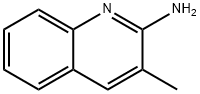 2-AMINO-3-METHYLQUINOLINE Structure