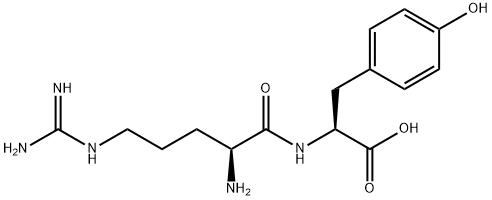 H-ARG-TYR-OH ACETATE SALT Structure