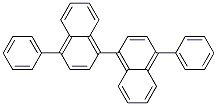 4,4'-diphenyl-1,1'-binaphthalene 结构式