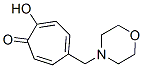 2,4,6-Cycloheptatrien-1-one, 2-hydroxy-5-(4-morpholinylmethyl)- (9CI) Structure