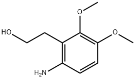 Benzeneethanol, 6-amino-2,3-dimethoxy- (9CI) Struktur