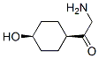 Ethanone, 2-amino-1-(4-hydroxycyclohexyl)-, cis- (9CI) 结构式