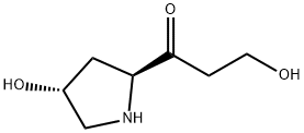 1-Propanone, 3-hydroxy-1-(4-hydroxy-2-pyrrolidinyl)-, (2S-trans)- (9CI)|