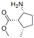 Cyclopentanecarboxylic acid, 2-amino-5-methyl-, methyl ester, (1alpha,2alpha,5alpha)-,748743-26-2,结构式