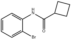 Cyclobutanecarboxamide, N-(2-bromophenyl)- (9CI) 结构式