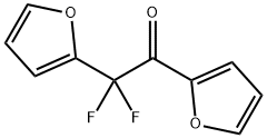 Ethanone, 2,2-difluoro-1,2-di-2-furanyl- (9CI) Structure
