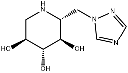 3,4,5-Piperidinetriol, 2-(1H-1,2,4-triazol-1-ylmethyl)-, (2R,3R,4R,5S)- (9CI)|