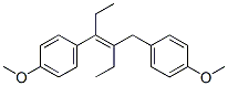 1,2-diethyl-1,3-bis(4-methoxyphenyl)-1-propene 结构式