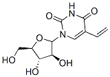 5-vinyl-1-arabinofuranosyluracil Struktur