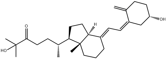 25-hydroxy-24-oxocholecalciferol Structure