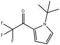 Ethanone, 1-[1-(1,1-dimethylethyl)-1H-pyrrol-2-yl]-2,2,2-trifluoro- (9CI) Structure
