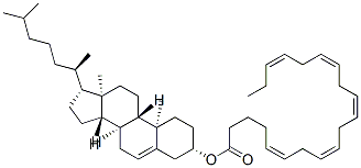 	Cholesteryl Eicosapentaenoate Structure