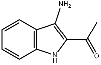 Ethanone, 1-(3-amino-1H-indol-2-yl)- (9CI) Structure