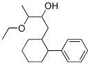 3-Ethoxy-1-(2-phenyl-cyclohexyl)-butan-2-ol 化学構造式