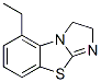 Imidazo[2,1-b]benzothiazole, 5-ethyl-2,3-dihydro- (9CI) 化学構造式