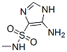 1H-Imidazole-4-sulfonamide,  5-amino-N-methyl-  (9CI) 化学構造式