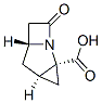 1-Azatricyclo[4.2.0.02,4]octane-2-carboxylicacid,8-oxo-,(2alpha,4alpha,6beta)-(9CI) Struktur