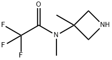 2,2,2-TRIFLUORO-N-METHYL-N-(3-METHYL-3-AZETIDINYL)-ACETAMIDE Structure