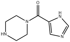 Piperazine,  1-(1H-imidazol-4-ylcarbonyl)-  (9CI) Structure