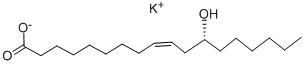 POTASSIUM RICINOLEATE Struktur