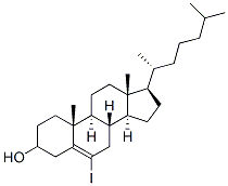 6-iodocholesterol 结构式