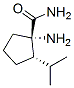 Cyclopentanecarboxamide, 1-amino-2-(1-methylethyl)-, (1S,2S)- (9CI)|