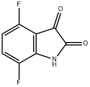 4,7-二氟靛红, 749240-52-6, 结构式