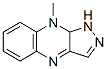 1H-Pyrazolo[3,4-b]quinoxaline,9,9a-dihydro-9-methyl-(9CI) Struktur