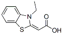 아세트산,(3-에틸-2(3H)-벤조티아졸릴리덴)-(9CI)