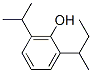 2-sec-ブチル-6-イソプロピルフェノール 化学構造式