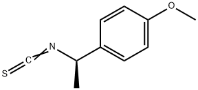 (R)-(-)-1-(4-甲氧基苯基)乙基 硫代异氰酸酯,749261-40-3,结构式