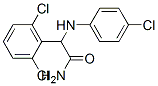 2-[(4-chlorophenyl)amino]-2-(2,6-dichlorophenyl)acetamide|