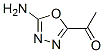 Ethanone, 1-(5-amino-1,3,4-oxadiazol-2-yl)- (9CI),74949-72-7,结构式