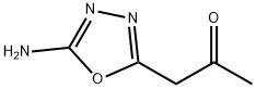 2-Propanone, 1-(5-amino-1,3,4-oxadiazol-2-yl)- (9CI) Structure