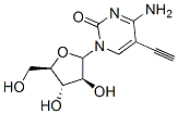 1-arabinofuranosyl-5-ethynylcytosine Struktur