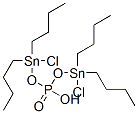 5,9-dibutyl-5,9-dichloro-7-hydroxy-6,8-dioxa-7-phospha-5,9-distannatridecane 7-oxide Struktur