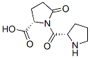 L-Pro-5-オキソ-L-Pro-OH 化学構造式