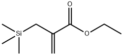 2-(三甲硅烷基甲基)丙烯酸乙酯, 74976-84-4, 结构式