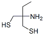 1,3-Propanedithiol,  2-amino-2-ethyl- 结构式