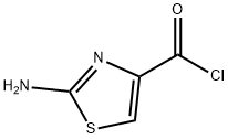 4-Thiazolecarbonyl chloride, 2-amino- (9CI),749795-92-4,结构式