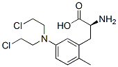 2-methyl-5-bis(beta-chloroethyl)aminophenylalanine|