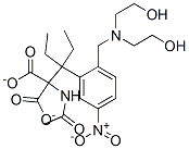 디에틸(아세틸아미노)((2-((비스(2-히드록시에틸)아미노)메틸)-5-니트로페닐)메틸)프로판디오에이트