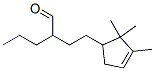 2,2,3-триметил-альфа-propylcyclopent-3-enebutyraldehyde структура