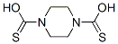 1,4-Piperazinedicarbothioic  acid Structure