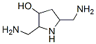 3-Pyrrolidinol, 2,5-bis(aminomethyl)- (9CI),749816-18-0,结构式