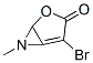 2-Oxa-6-azabicyclo[3.1.0]hex-4-en-3-one,  4-bromo-6-methyl- Structure