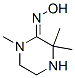 Piperazinone,  1,3,3-trimethyl-,  oxime,  (E)-  (9CI)|